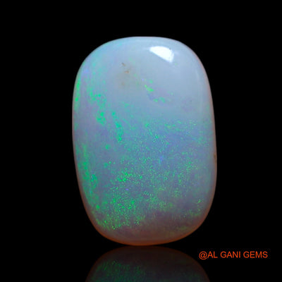 Natural Fire Opal Gemstone 1.50 Cts Loose Oval Cabochon From Australia 10x7x2 mm AG-100