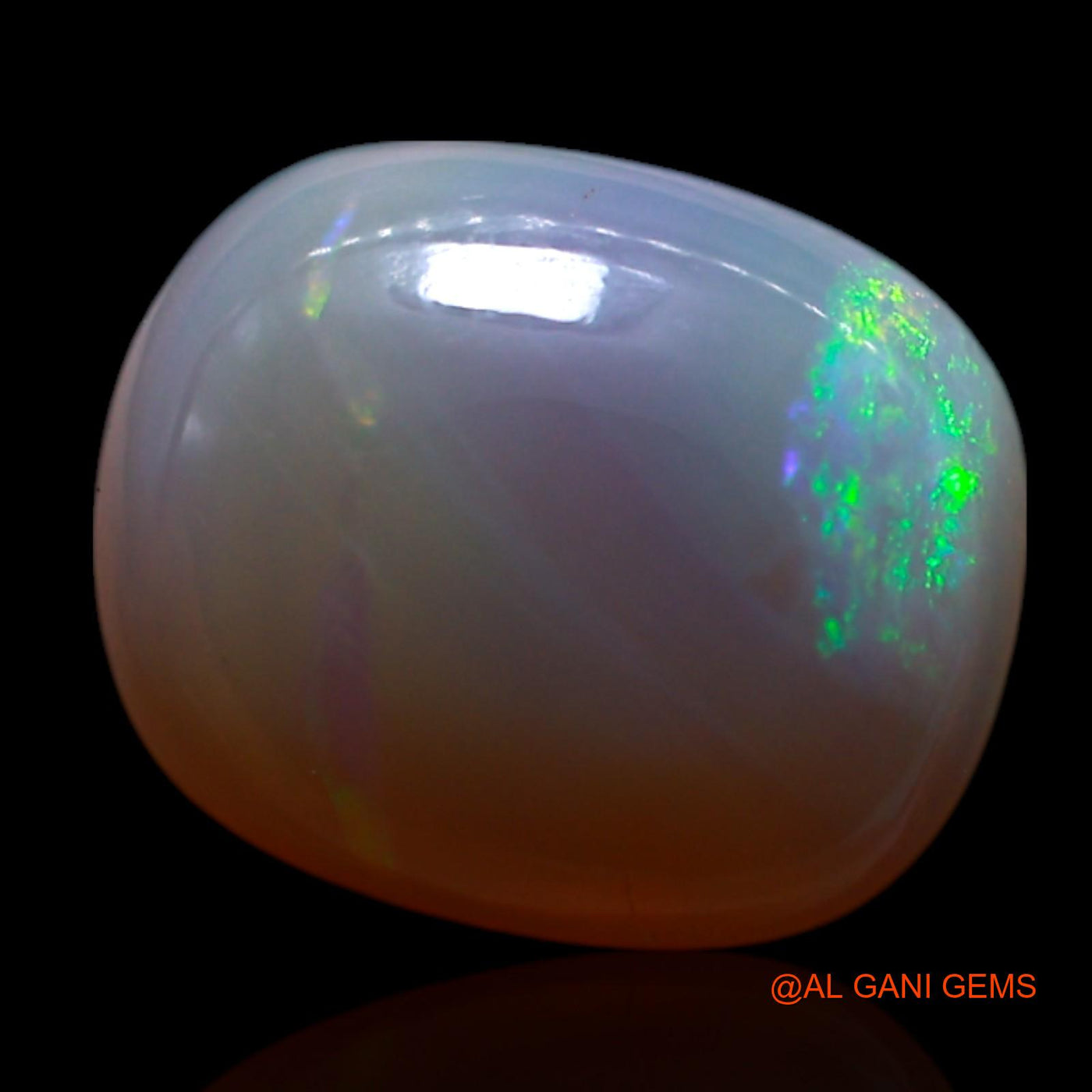 2.00 Cts Natural Australian Fire Opal Loose Gemstone Oval Cabochon 10x8x4 mm AG-101