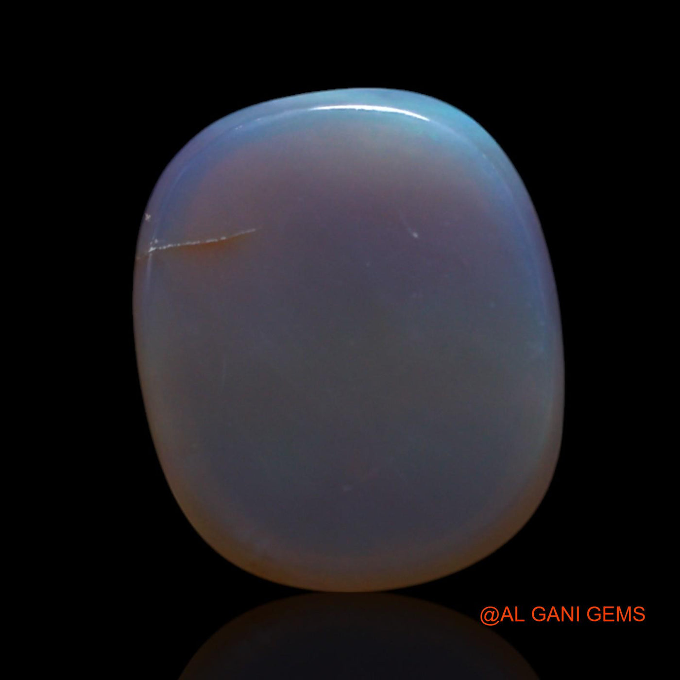 2.00 Cts Natural Australian Fire Opal Loose Gemstone Oval Cabochon 10x8x4 mm AG-101