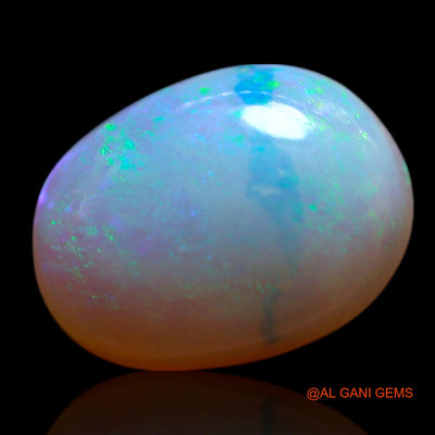 2.00 Cts Natural Australian Fire Opal Loose Gemstone Oval Cabochon 10x7x3 mm AG-106