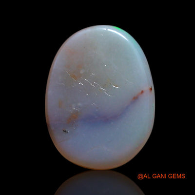2.00 Cts Natural Australian Fire Opal Loose Gemstone Oval Cabochon 10x7x3 mm AG-106