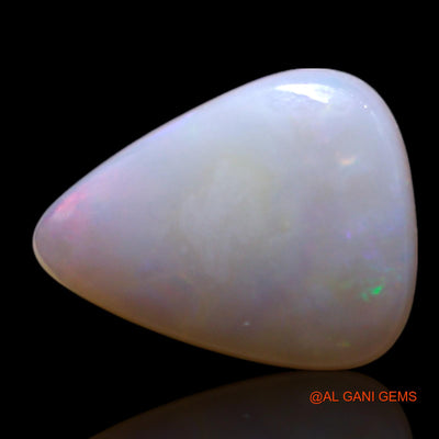 1.00 Cts Natural Australian Fire Opal Loose Gemstone Pear Cabochon 10x8x2 mm AG-109