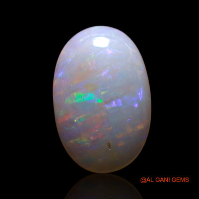 1.00 Cts Unheated Australian Fire Opal Loose Gemstone Oval Cabochon Natural 11x7x2 mm AG-115