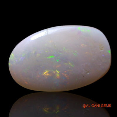 1.00 Cts Natural Australian Fire Opal Loose Gemstone Oval Cabochon 11x7x2 mm AG-116