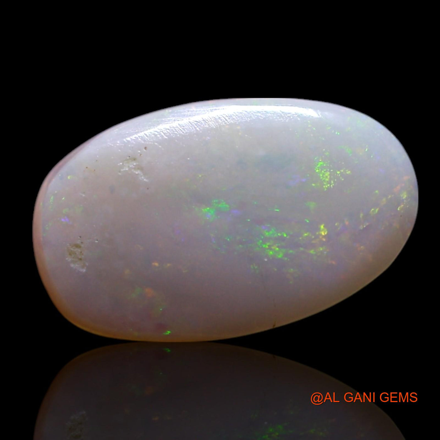 1.00 Cts Natural Australian Fire Opal Loose Gemstone Oval Cabochon 11x7x2 mm AG-116