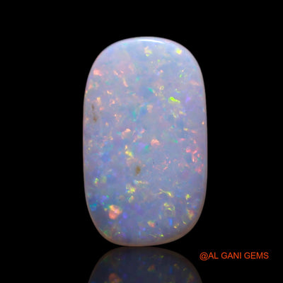 1.50 Cts Natural Australian Fire Opal Loose Gemstone Square Cabochon 9x9x2 mm AG-117