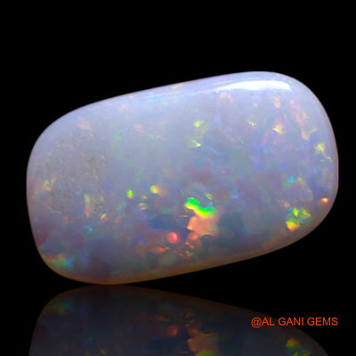 1.50 Cts Natural Australian Fire Opal Loose Gemstone Square Cabochon 9x9x2 mm AG-117