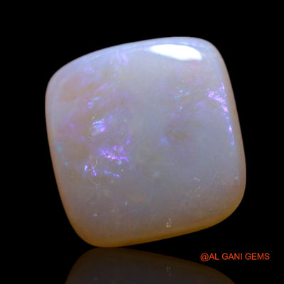 1.00 Cts Natural Australian Fire Opal Oval Cabochon Loose Gemstone For Jewelry 10x6x1 mm AG-118