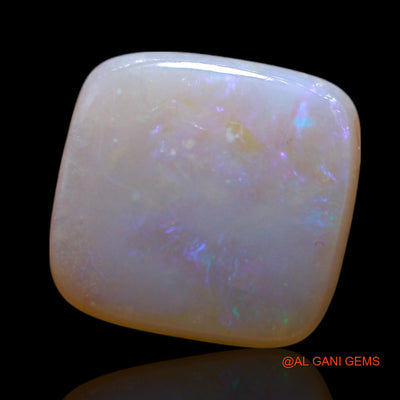 1.00 Cts Natural Australian Fire Opal Oval Cabochon Loose Gemstone For Jewelry 10x6x1 mm AG-118