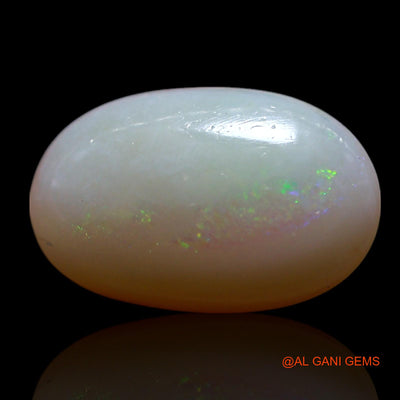 Natural Untreated Fire Opal Loose Gemstone Oval Cabochon From Australia 1.50 Cts 11x7x2 mm AG-119