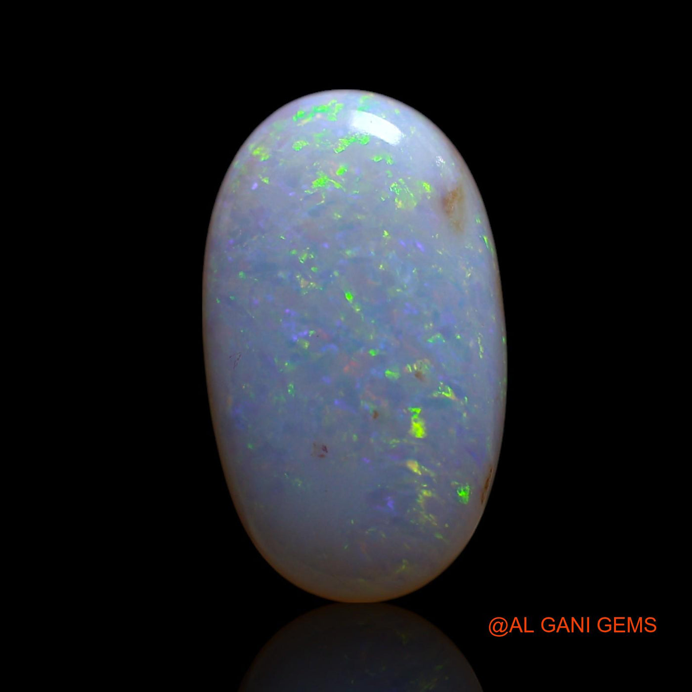 1.50 Cts Natural Australian Fire Opal Loose Gemstone Oval Cabochon 13x7x2 mm AG-11