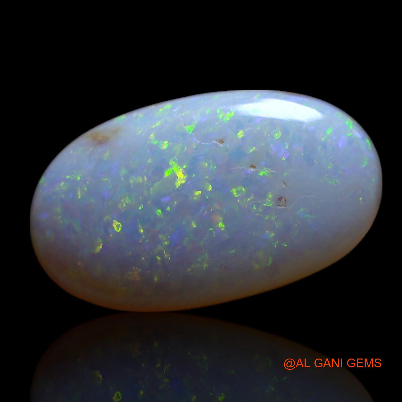 1.50 Cts Natural Australian Fire Opal Loose Gemstone Oval Cabochon 13x7x2 mm AG-11