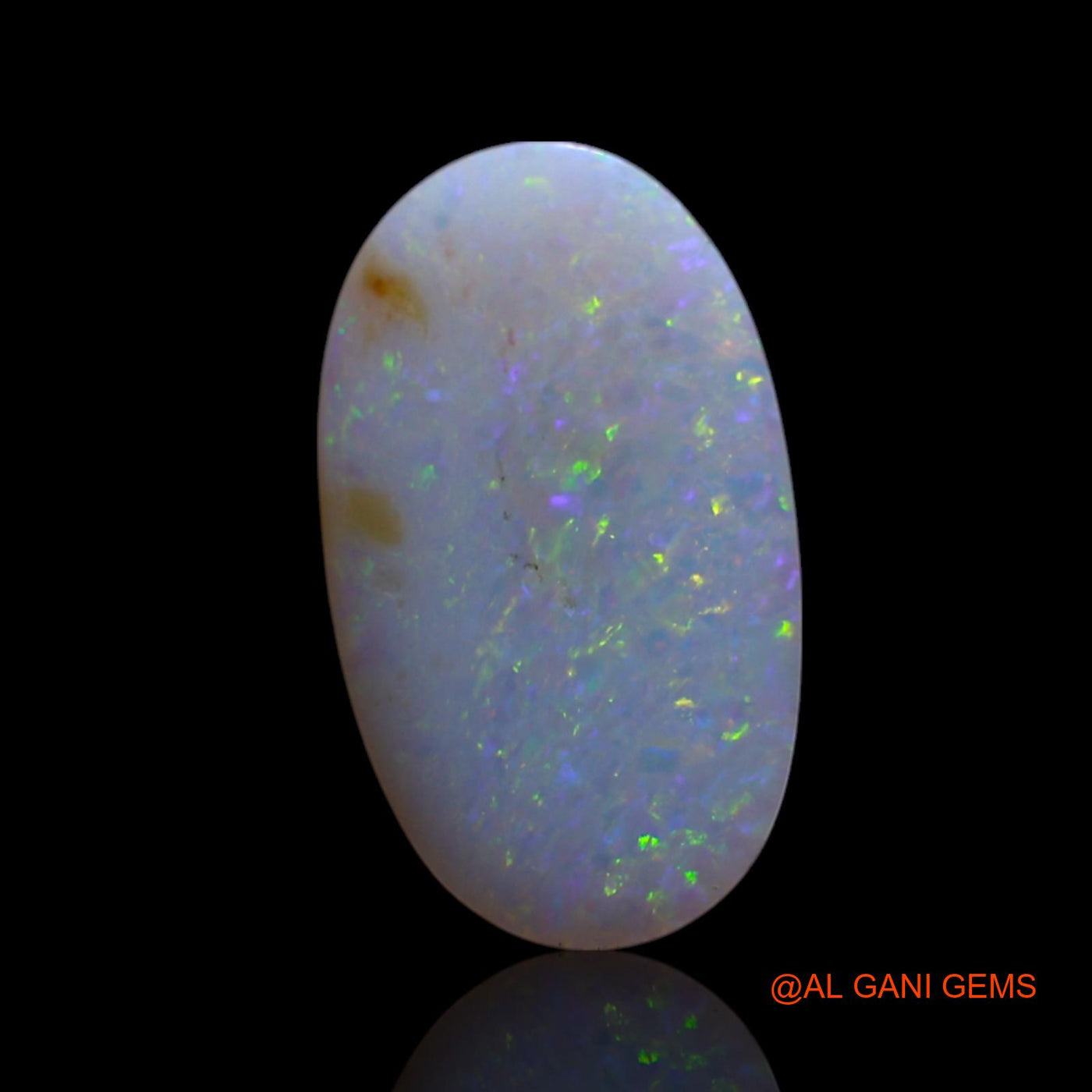 1.50 Cts Natural Australian Fire Opal Loose Gemstone Oval Cabochon 13x7x2 mm AG-11