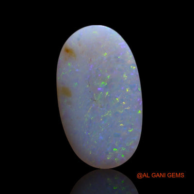 1.50 Cts Natural Australian Fire Opal Loose Gemstone Oval Cabochon 13x7x2 mm AG-11