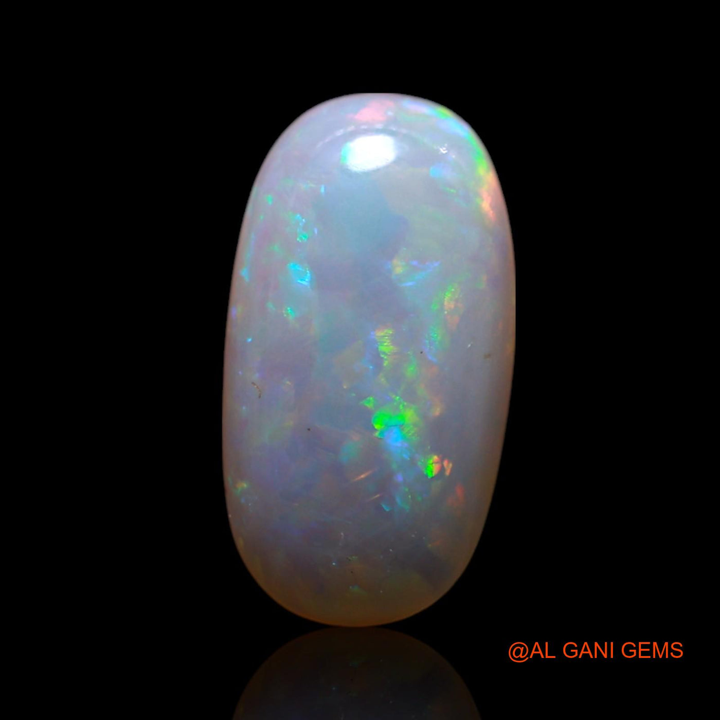 1.00 Cts Natural Australian Fire Opal Loose Gemstone Oval Cabochon 11x6x2 mm AG-120