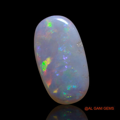 1.00 Cts Natural Australian Fire Opal Loose Gemstone Oval Cabochon 11x6x2 mm AG-120