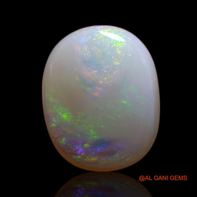 1.40 Cts Natural Australian Fire Opal Loose Gemstone Oval Cabochon 10x8x1 mm AG-124