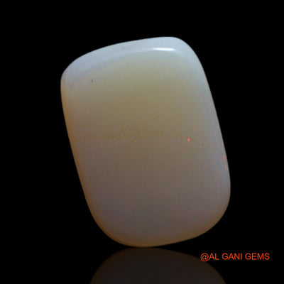 Natural Untreated Fire Opal Loose Gemstone Square Cabochon From Australia 2.00 Cts 10x7x3 mm AG-125