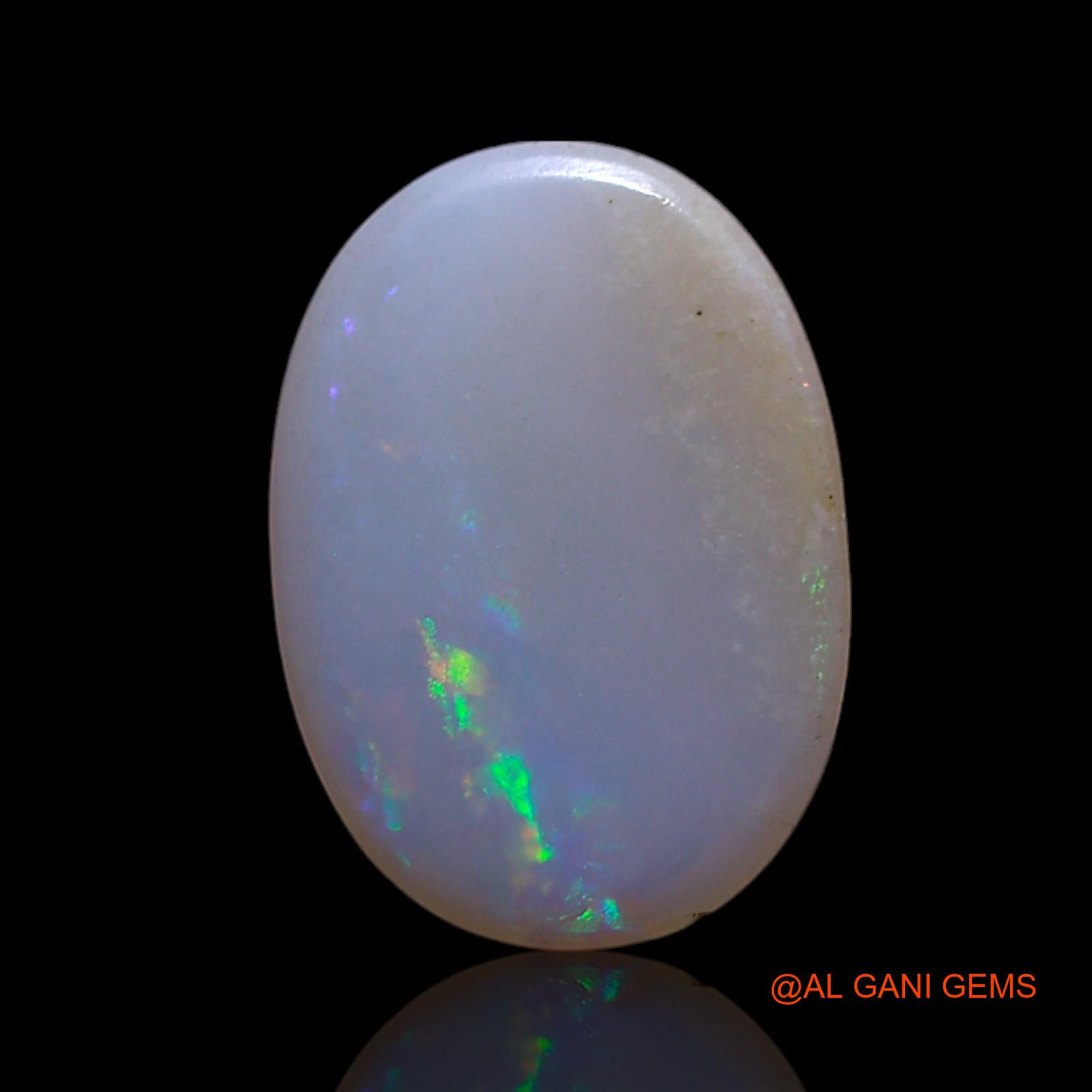 Natural Fire Opal Gemstone 1.00 Cts Loose Oval Cabochon From Australia 10x7x2 mm AG-127