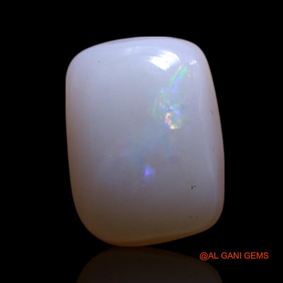 Natural Untreated Fire Opal Loose Gemstone Oval Cabochon From Australia 2.00 Cts 10x7x3 mm AG-128