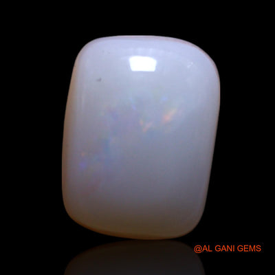 Natural Untreated Fire Opal Loose Gemstone Oval Cabochon From Australia 2.00 Cts 10x7x3 mm AG-128