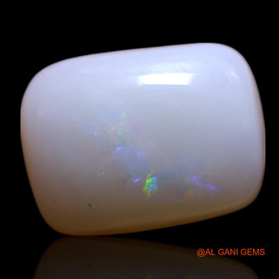 Natural Untreated Fire Opal Loose Gemstone Oval Cabochon From Australia 2.00 Cts 10x7x3 mm AG-128
