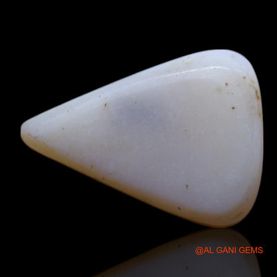 Natural Untreated Fire Opal Loose Gemstone Pear Cabochon From Australia 1.50 Cts 10x7x4 mm AG-129