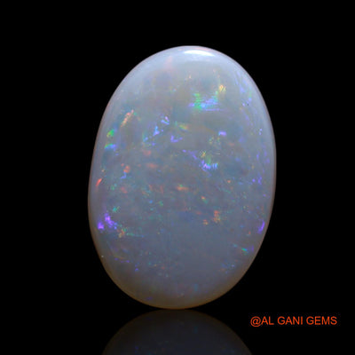 1.50 Cts Natural Australian Fire Opal Loose Gemstone Oval Cabochon 12x8x2 mm AG-12