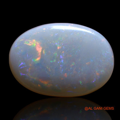 1.50 Cts Natural Australian Fire Opal Loose Gemstone Oval Cabochon 12x8x2 mm AG-12