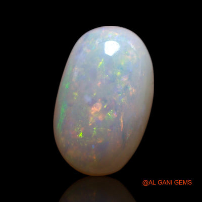1.50 Cts Natural Australian Fire Opal Loose Gemstone Oval Cabochon 10x6x3 mm AG-130