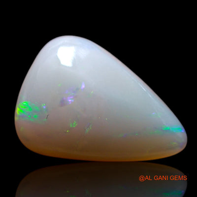 1.00 Cts Natural Australian Fire Opal Loose Gemstone Pear Cabochon 11x7x3 mm AG-132