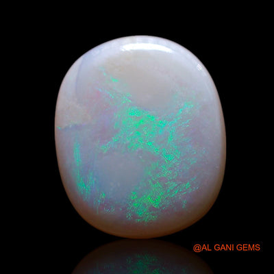 1.50 Cts Natural Australian Fire Opal Oval Cabochon Loose Gemstone For Jewelry 10x8x2 mm AG-134