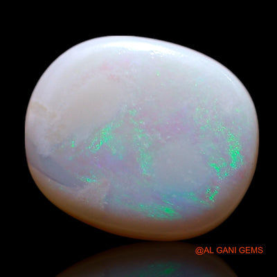 1.50 Cts Natural Australian Fire Opal Oval Cabochon Loose Gemstone For Jewelry 10x8x2 mm AG-134