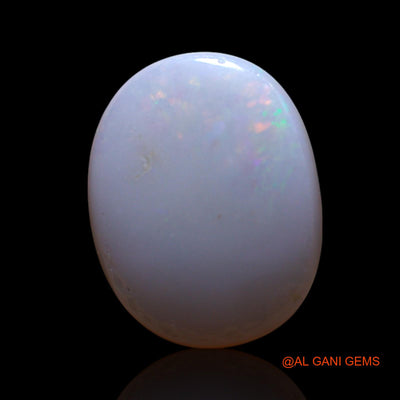 1.00 Cts Natural Australian Fire Opal Oval Cabochon Loose Gemstone For Jewelry 10x8x2 mm AG-135