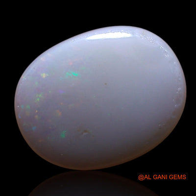 1.00 Cts Natural Australian Fire Opal Oval Cabochon Loose Gemstone For Jewelry 10x8x2 mm AG-135