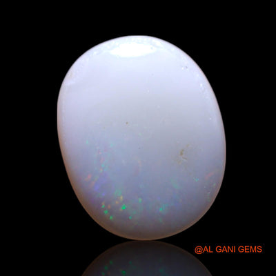 1.00 Cts Natural Australian Fire Opal Oval Cabochon Loose Gemstone For Jewelry 10x8x2 mm AG-135