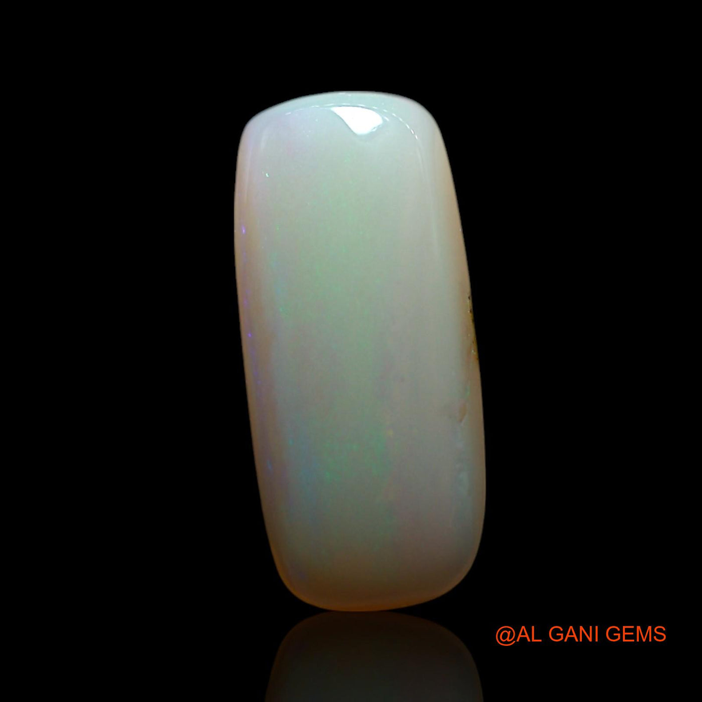 Natural Untreated Fire Opal Loose Gemstone Fancy Cabochon From Australia 1.00 Cts 12x5x2 mm AG-138