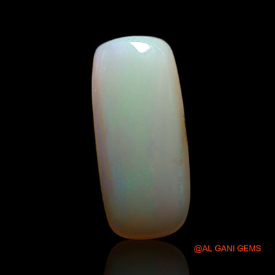 Natural Untreated Fire Opal Loose Gemstone Fancy Cabochon From Australia 1.00 Cts 12x5x2 mm AG-138