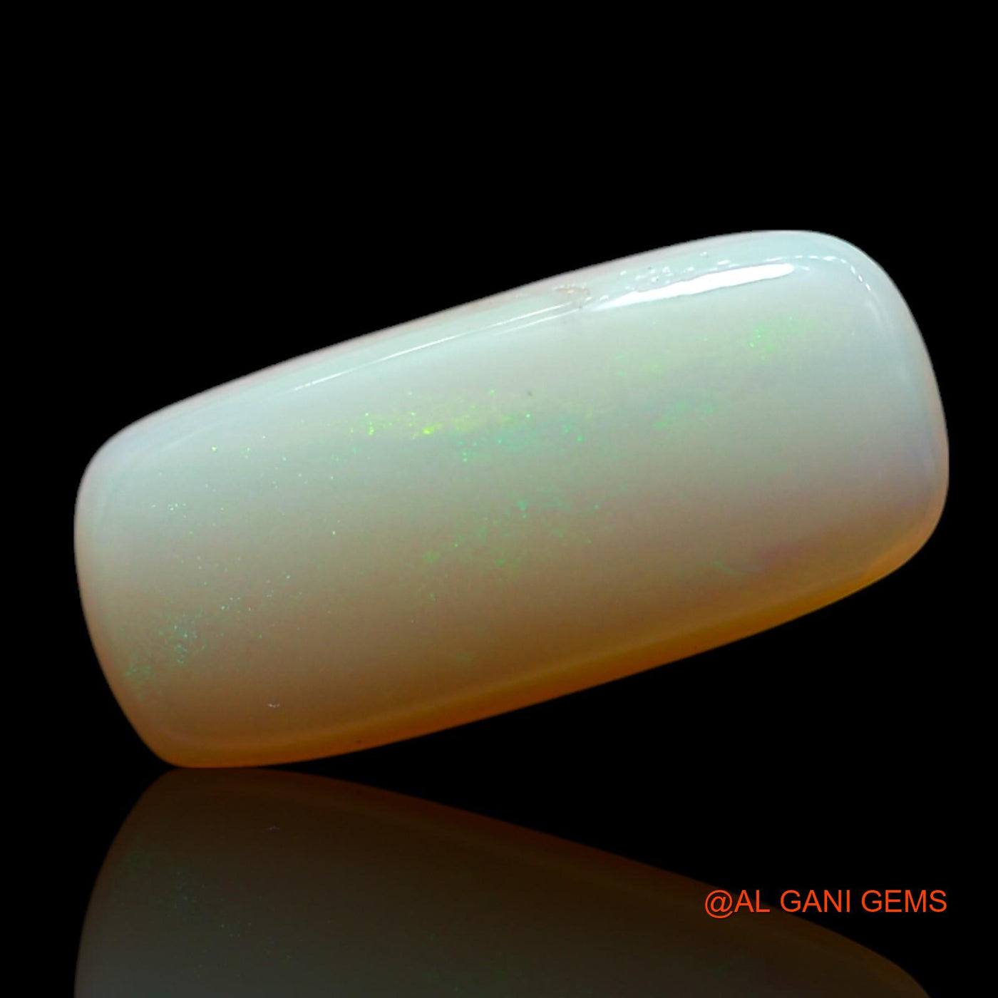 Natural Untreated Fire Opal Loose Gemstone Fancy Cabochon From Australia 1.00 Cts 12x5x2 mm AG-138