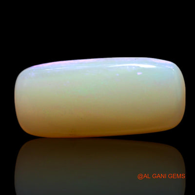 Natural Untreated Fire Opal Loose Gemstone Fancy Cabochon From Australia 1.00 Cts 12x5x2 mm AG-138