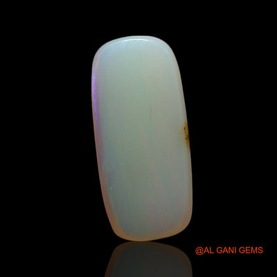 Natural Untreated Fire Opal Loose Gemstone Fancy Cabochon From Australia 1.00 Cts 12x5x2 mm AG-138