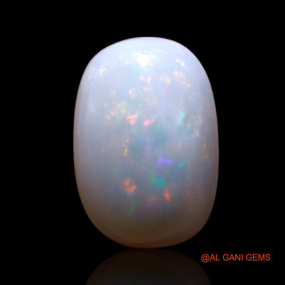 Natural Untreated Fire Opal Loose Gemstone Oval Cabochon From Australia 2.00 Cts 10x7x3 mm AG-139