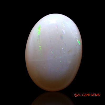 1.40 Cts Natural Australian Fire Opal Loose Gemstone Oval Cabochon 10x7x3 mm AG-140