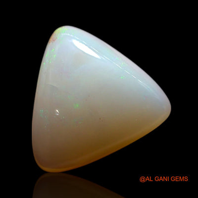 1.50 Cts Natural Australian Fire Opal Loose Gemstone Trillion Cabochon 9x9x3 mm AG-142
