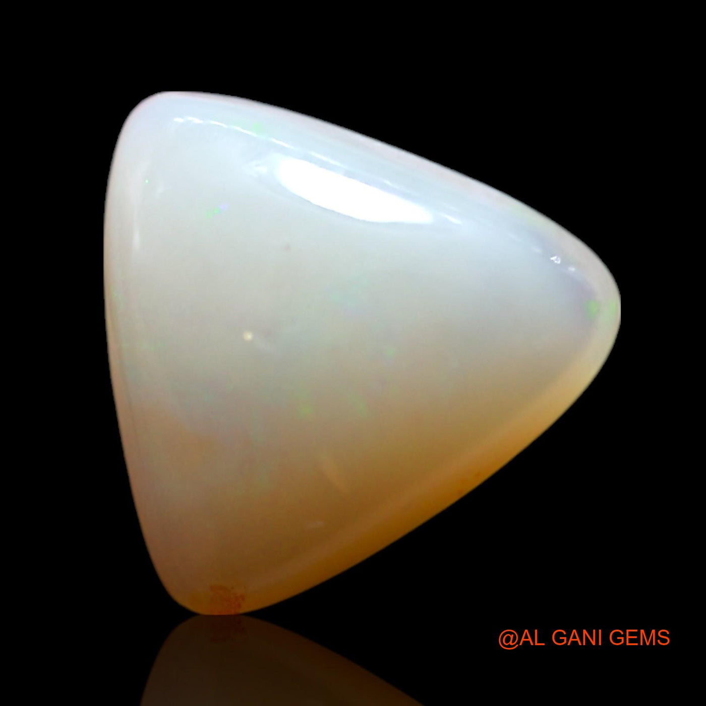 1.50 Cts Natural Australian Fire Opal Loose Gemstone Trillion Cabochon 9x9x3 mm AG-142