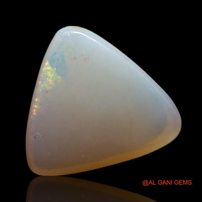 1.50 Cts Natural Australian Fire Opal Loose Gemstone Trillion Cabochon 9x9x3 mm AG-142
