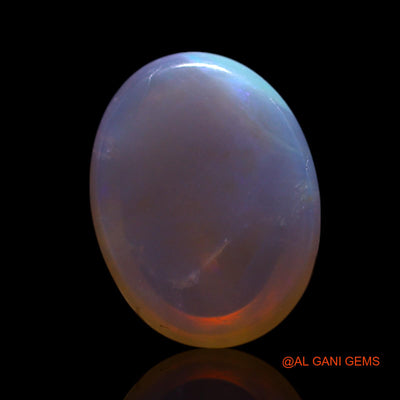 2.00 Cts Unheated Australian Fire Opal Loose Gemstone Oval Cabochon Natural 10x7x4 mm AG-144