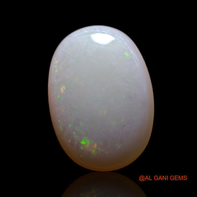 Natural Untreated Fire Opal Loose Gemstone Oval Cabochon From Australia 1.00 Cts 10x7x2 mm AG-145