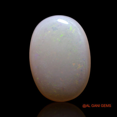 Natural Untreated Fire Opal Loose Gemstone Oval Cabochon From Australia 1.00 Cts 10x7x2 mm AG-145