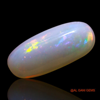 1.00 Cts Natural Australian Fire Opal Loose Gemstone Oval Cabochon 11x5x3 mm AG-146
